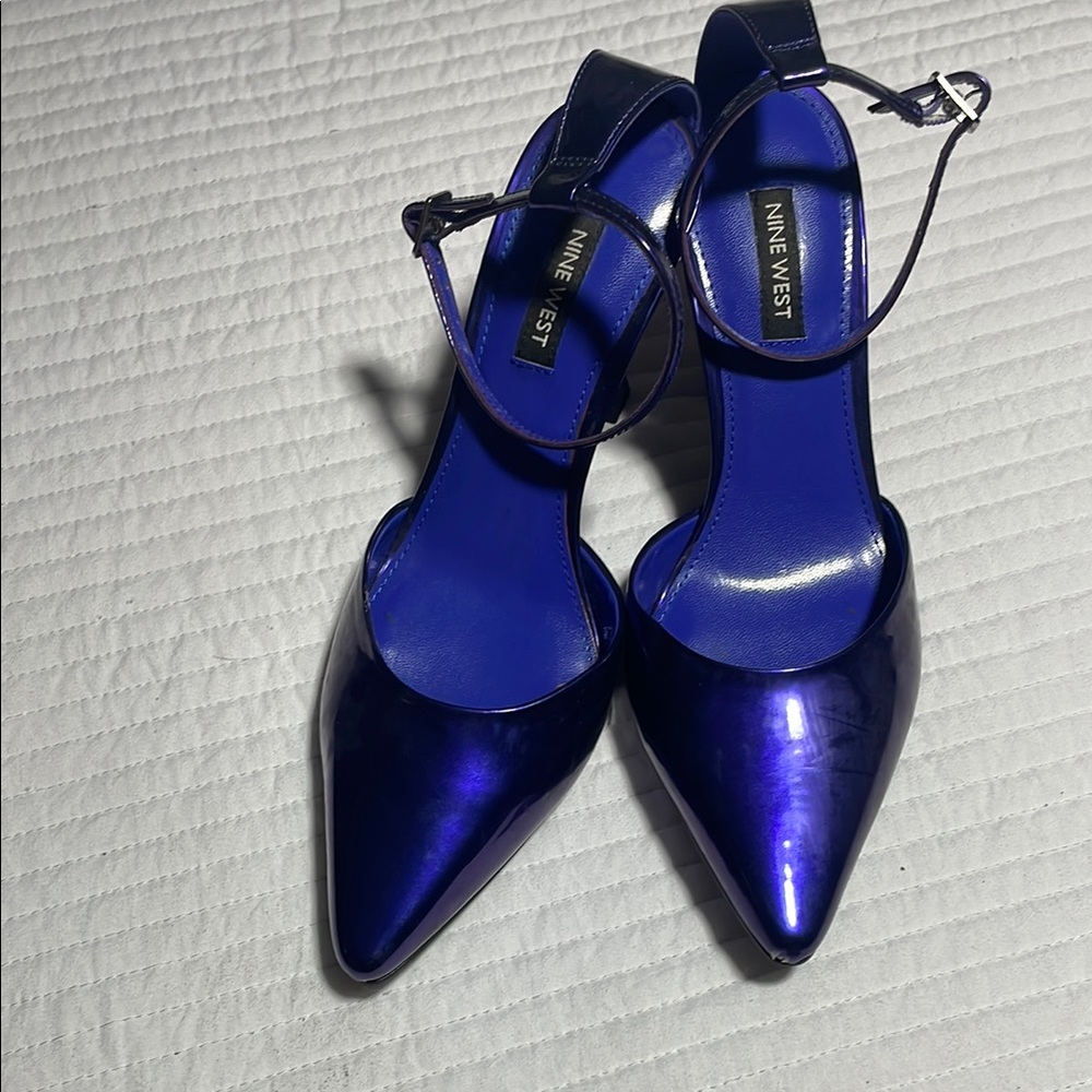 Nine West Women's Blue Heels